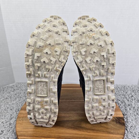 Adidas Originals White Mountaineering Racing 1 Blue Leather Sneaker Mens 10.5 - Picture 8 of 16